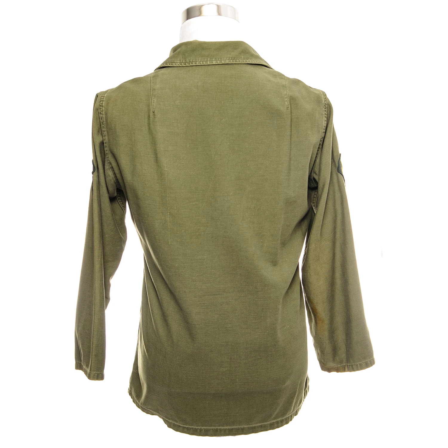 VINTAGE US ARMY UTILITY SHIRT P58 1960's SETAF SPECIALIST E4 PATCHED(Us Army 1960s 1970s Vietnam Shirt Utility Specialist Patched) 2 VINTAGE US ARMY UTILITY SHIRT P58 1960's SETAF SPECIALIST E4 PATCHED(Us Army 1960s 1970s Vietnam Shirt Utility Specialist Patched) - Image 2