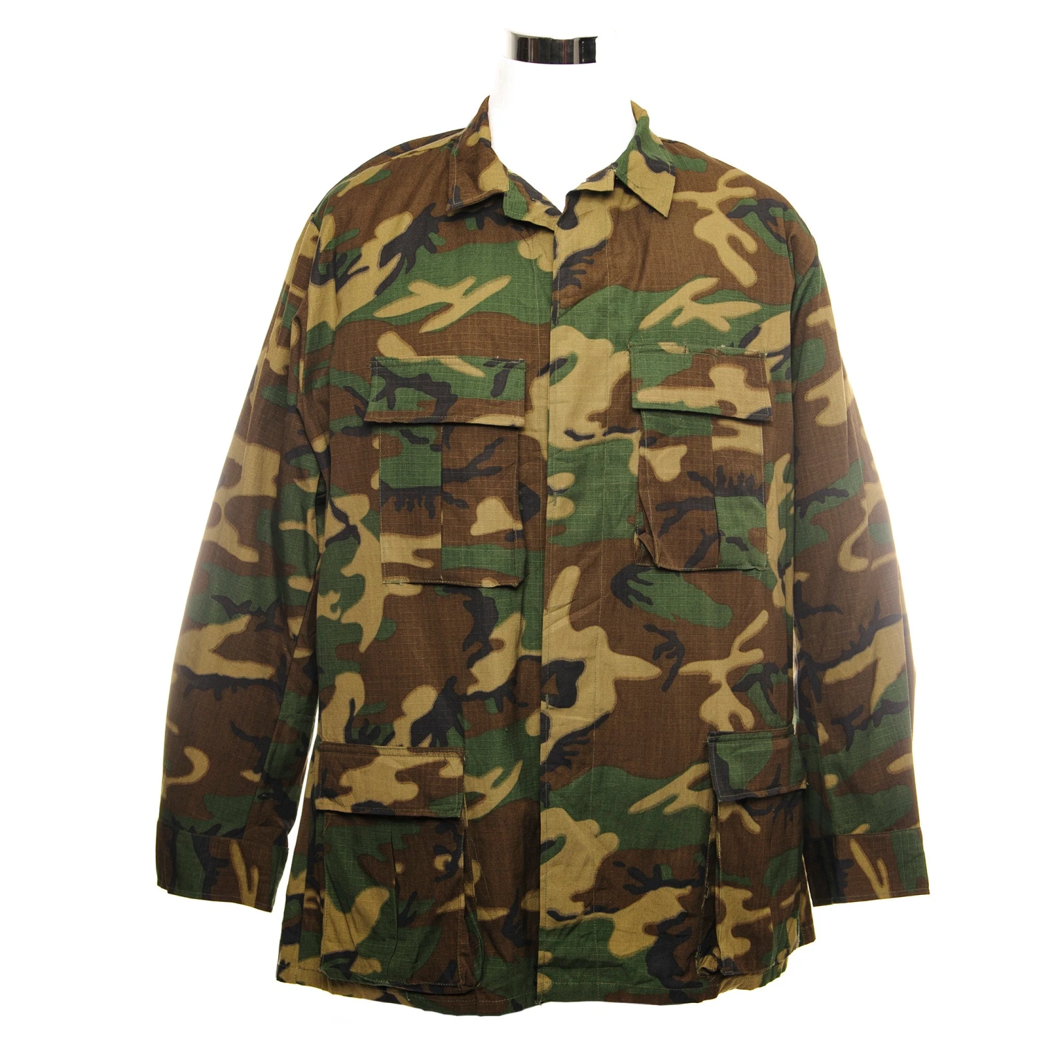 VINTAGE US ARMY TROPICAL COMBAT JACKET 5TH PATTERN ERDL 1977 SIZE LARGE REGULAR DEADSTOCK(Vietnam War Tropical Combat Camo Jacket Hot Weather 1977 Large Regular) 1 VINTAGE US ARMY TROPICAL COMBAT JACKET 5TH PATTERN ERDL 1977 SIZE LARGE REGULAR DEADSTOCK(Vietnam War Tropical Combat Camo Jacket Hot Weather 1977 Large Regular)