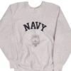 VINTAGE USN US NAVY SWEATSHIRT SIZE XL MADE IN USA(Vintage Usn Us Navy Sweatshirt Size Xl Made In Usa)