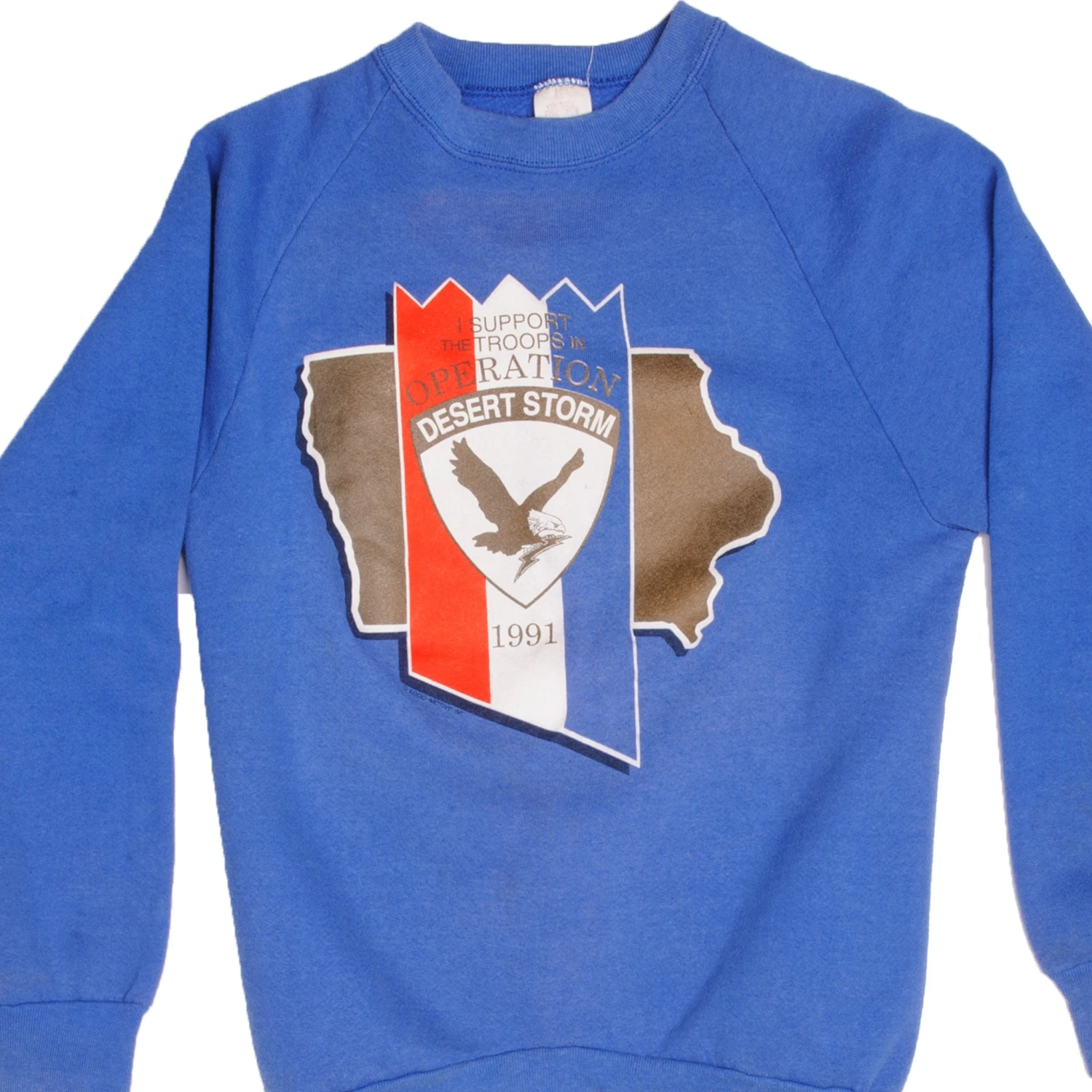 VINTAGE US ARMY DESERT STORM OPERATION SWEATSHIRT 1991 SIZE MEDIUM MADE IN USA(Copy Of Vintage Us Army Desert Storm Sweatshirt 1990s Size Large Made In Usa) 1 VINTAGE US ARMY DESERT STORM OPERATION SWEATSHIRT 1991 SIZE MEDIUM MADE IN USA(Copy Of Vintage Us Army Desert Storm Sweatshirt 1990s Size Large Made In Usa)