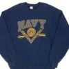 VINTAGE USN NAVY UNITED STATES NAVY BLUE SWEATSHIRT 2000S 2XL MADE IN USA(Vintage Usn Navy United States Navy Blue Sweatshirt 2000s 2xl Made In Usa)