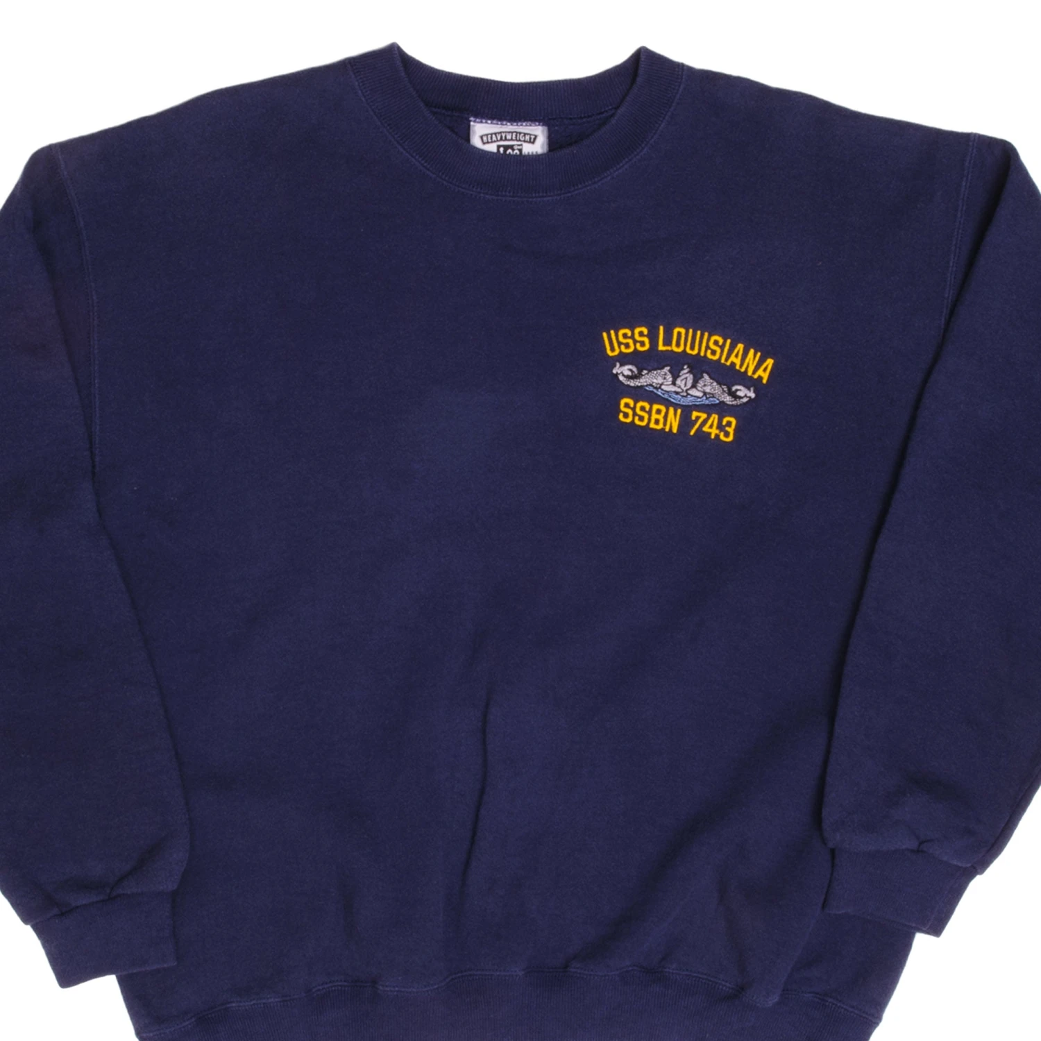 VINTAGE USN USS LOUISIANA SSBN 743 SWEATSHIRT CREWNECK LARGE 1990S MADE IN USA(Vintage Usn Uss Louisiana Ssbn 743 Sweatshirt Crewneck Large 1990s Made In Usa) 1 VINTAGE USN USS LOUISIANA SSBN 743 SWEATSHIRT CREWNECK LARGE 1990S MADE IN USA(Vintage Usn Uss Louisiana Ssbn 743 Sweatshirt Crewneck Large 1990s Made In Usa)