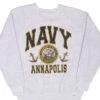 VINTAGE USN US NAVY ANNAPOLIS DISCUS ATHLETIC SWEATSHIRT 1990S MEDIUM MADE USA(Vintage Usn Us Navy Annapolis Discus Athletic Sweatshirt 1990s Medium Made Usa)