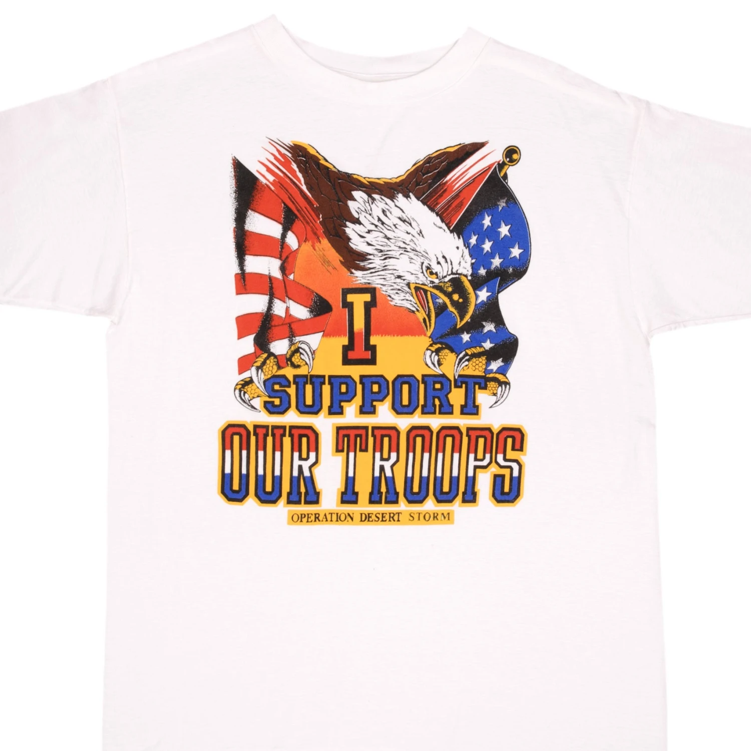 VINTAGE OPERATION DESERT STORM TEE SHIRT 1990S SIZE XL(Vintage Operation Desert Storm Tee Shirt 1990s Size Xl) 1 VINTAGE OPERATION DESERT STORM TEE SHIRT 1990S SIZE XL(Vintage Operation Desert Storm Tee Shirt 1990s Size Xl)