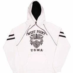 VINTAGE USMA WEST POINT HOODIE SWEATSHIRT 1980S SIZE LARGE MADE IN USA(Vintage Usma West Point Hoodie Sweatshirt 1980s Size Large Made In Usa)