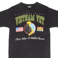 VINTAGE US ARMY VIETNAM VETERAN TEE SHIRT 1992 SIZE MEDIUM(Vintage Us Army Vietnam Veteran Tee Shirt 1992 Size Medium)