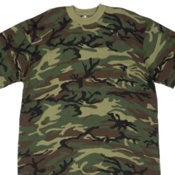 VINTAGE US ARMY WOODLAND CAMO ERDL TEE SHIRT 1990S XL MADE IN USA DEADSTOCK(Vintage Us Army Woodland Camo Erdl Tee Shirt 1990s Xl Made In Usa Deadstock)