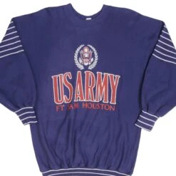 VINTAGE US ARMY FT SAM HOUSTON SWEATSHIRT 1980S SIZE LARGE MADE IN USA(Vintage Us Army West Point Sweatshirt 80s 90s Size Xl 1)