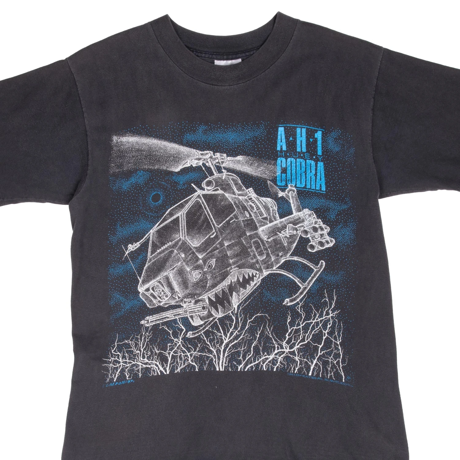 VINTAGE AH1 HUEY COBRA HELICOPTER TEE SHIRT 1990S MEDIUM MADE IN USA(Vintage Ah1 Huey Cobra Helicopter Tee Shirt 1990s Medium Made In Usa) 1 VINTAGE AH1 HUEY COBRA HELICOPTER TEE SHIRT 1990S MEDIUM MADE IN USA(Vintage Ah1 Huey Cobra Helicopter Tee Shirt 1990s Medium Made In Usa)