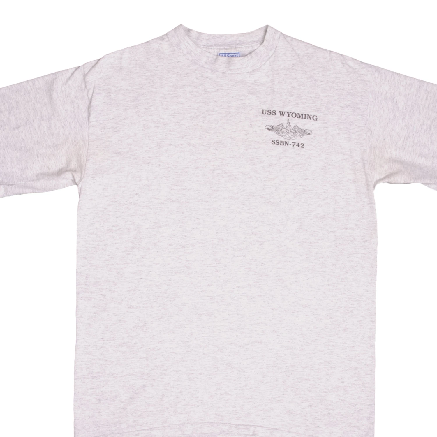 VINTAGE USS WYOMING SSBN 742 SUBMARINE TEE SHIRT 1990S SIZE LARGE MADE IN USA(Copy Of Vintage Us Army 11th Division Tee Shirt 1990s Size Xl Made In Usa) 1 VINTAGE USS WYOMING SSBN 742 SUBMARINE TEE SHIRT 1990S SIZE LARGE MADE IN USA(Copy Of Vintage Us Army 11th Division Tee Shirt 1990s Size Xl Made In Usa)