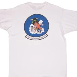 VINTAGE USAF 20TH INTELLIGENCE SQUADRON YOSEMITE SAM TEE SHIRT 1990S XL MADE USA(Vintage Usaf 20th Intelligence Squadron Yosemite Sam Tee Shirt 1990s Xl Made In Usa)
