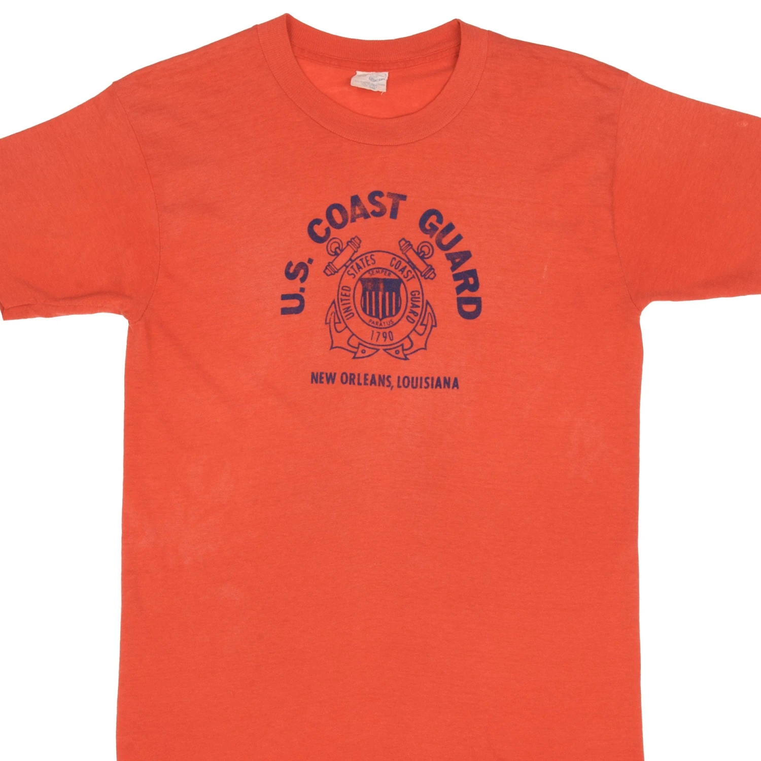 VINTAGE US COAST GUARD TEE SHIRT SIZE SMALL MADE IN USA 1980S(Vintage Us Coast Guard Tee Shirt Size Small Made In Usa 1980s) 1 VINTAGE US COAST GUARD TEE SHIRT SIZE SMALL MADE IN USA 1980S(Vintage Us Coast Guard Tee Shirt Size Small Made In Usa 1980s)