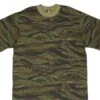 VINTAGE US ARMY TIGER CAMO TEE SHIRT 1990S XL MADE IN USA DEADSTOCK(Vintage Us Army Tiger Camo Tee Shirt 1990s Xl Made In Usa Deadstock)