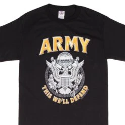 VINTAGE US ARMY THIS WE WILL DEFEND TEE SHIRT 2004 SIZE MEDIUM NOS(Vintage Us Army This We Will Defend Tee Shirt 2004 Size Medium)