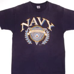 VINTAGE US NAVY TEE SHIRT 1993 SIZE LARGE MADE IN USA(Copy Of Vintage Us Navy Tee Shirt Size Xl Made In Usa)
