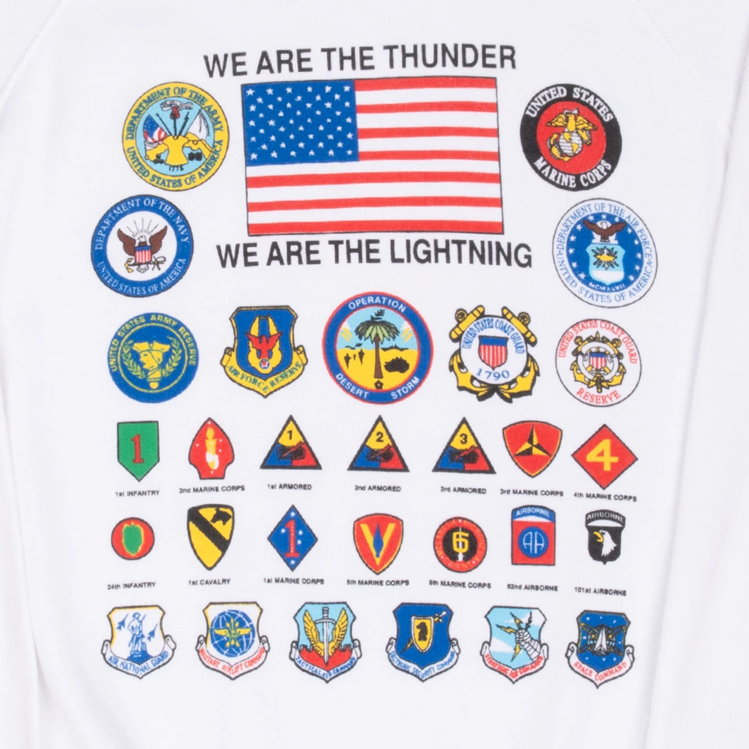 VINTAGE US ARMY DESERT STORM OPERATION SWEATSHIRT 1991 LARGE MADE IN USA(Vintage Us Army Desert Storm Operation Sweatshirt 1991 Large Made In Usa 3) 6 VINTAGE US ARMY DESERT STORM OPERATION SWEATSHIRT 1991 LARGE MADE IN USA(Vintage Us Army Desert Storm Operation Sweatshirt 1991 Large Made In Usa 3) - Image 6