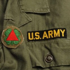 VINTAGE US ARMY UTILITY JACKET 1952 XIII CORPS PATCH SIZE MEDIUM(Us Army Utility Jacket 1952 Xiii Corps Patch Size Medium) -Rare Gear USA Shop ARMYS0026PATCHS