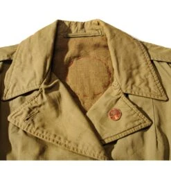 FIELD JACKET M-1941 M41 1940'S SIZE SMALL WITH PATCHES(Nra Jacket Young Size With Nra Patchs) -Rare Gear USA Shop ARMYS0029STAINCOLLAR