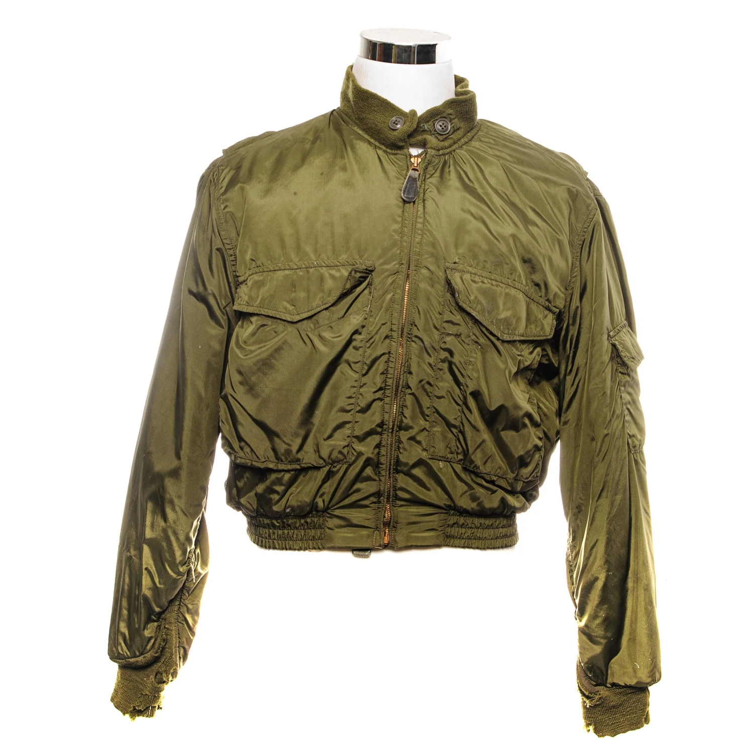 VINTAGE USN WEP FLIGHT JACKET 1973 VIETNAM WAR SIZE 44R(Us Army Jacket) 1 VINTAGE USN WEP FLIGHT JACKET 1973 VIETNAM WAR SIZE 44R(Us Army Jacket)