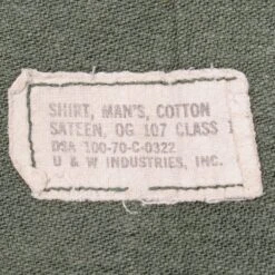 US ARMY UTILTY SHIRT P-64 P64 1970 VIETNAM WAR 82ND AIRBORNE DIVISION PATCH SIZE 15 1/2 X 35(Us Army 1970 Vietnam Shirt Utility Sateen Airborne) 12 US ARMY UTILTY SHIRT P-64 P64 1970 VIETNAM WAR 82ND AIRBORNE DIVISION PATCH SIZE 15 1/2 X 35(Us Army 1970 Vietnam Shirt Utility Sateen Airborne) -Rare Gear USA Shop ARMYS0073TAG02