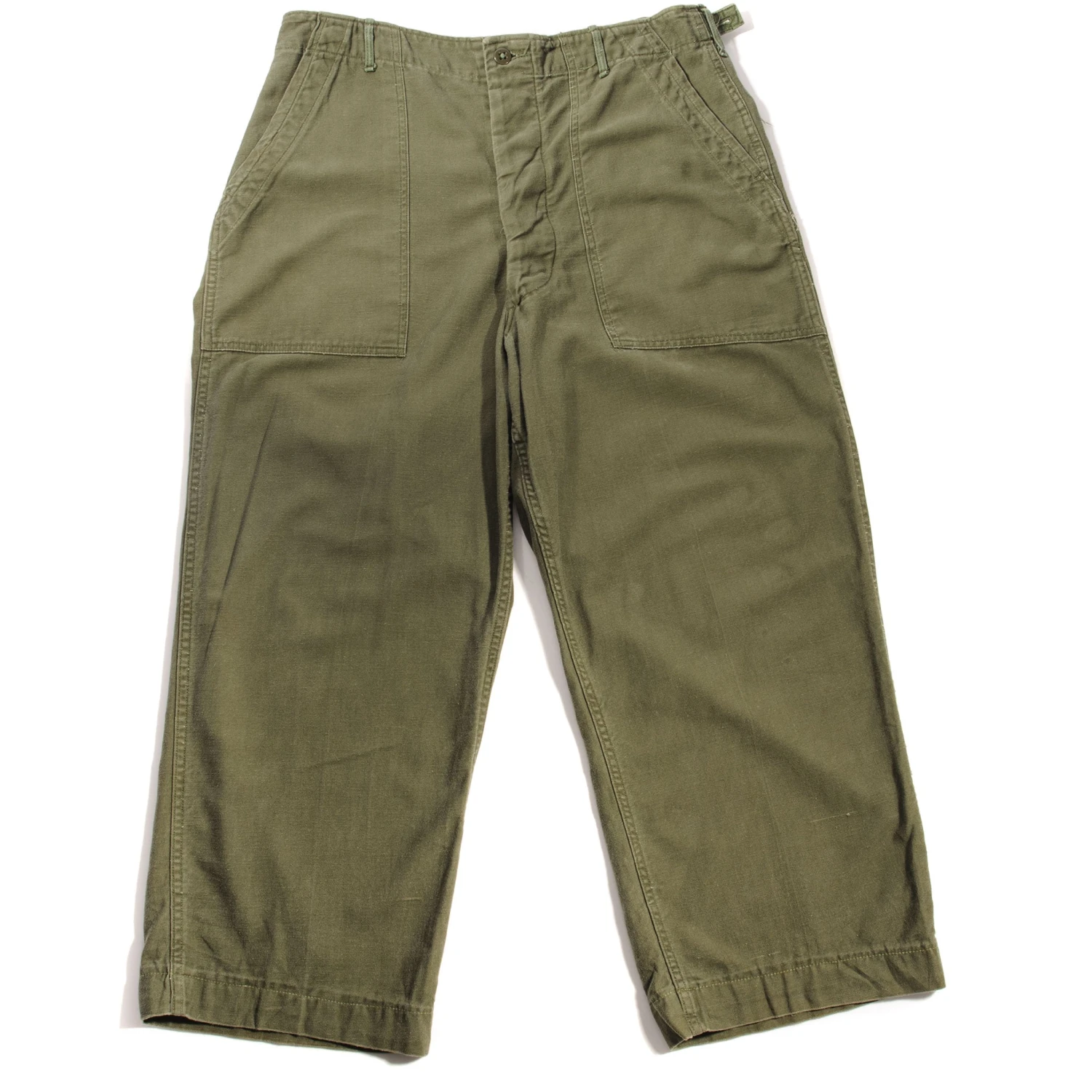 US ARMY UTILITY OG-107 SATEEN TROUSERS PANTS 1963 VIETNAM WAR SIZE W36 L25 LARGE(Us Army Vietnam Field Pants Trousers Type 1 Class 1 1963 W36 L25 Large) 1 US ARMY UTILITY OG-107 SATEEN TROUSERS PANTS 1963 VIETNAM WAR SIZE W36 L25 LARGE(Us Army Vietnam Field Pants Trousers Type 1 Class 1 1963 W36 L25 Large)