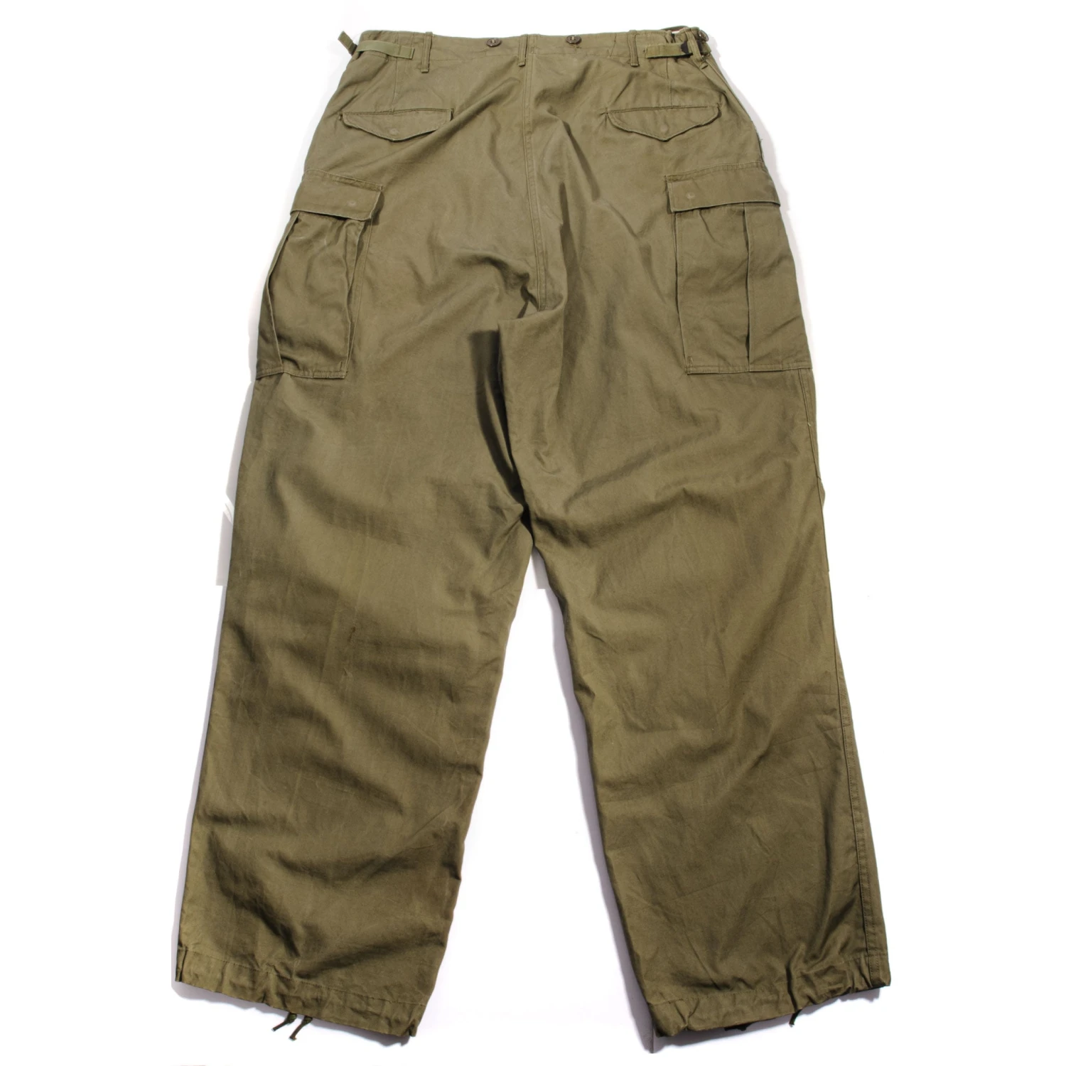 US ARMY FIELD TROUSERS PANTS M-1951 M51 1950'S KOREAN WAR SIZE 38X33 LARGE LONG(Korean War Field Trousers Pants Long Large M 51 1950s 38x33) 2 US ARMY FIELD TROUSERS PANTS M-1951 M51 1950'S KOREAN WAR SIZE 38X33 LARGE LONG(Korean War Field Trousers Pants Long Large M 51 1950s 38x33) - Image 2