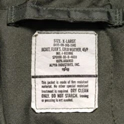 USAF FLIGHT JACKET 45/P 45P WINTER 1995 PATCH CAPTAIN SIZE XL(Us Army Flying Jacket 1995 Captain) -Rare Gear USA Shop ARMYS0118TAG