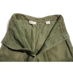 VINTAGE US ARMY UTILITY OG-107 SATEEN TROUSERS PANTS 1960'S VIETNAM WAR SIZE 28X28(Us Army Utility Trousers Pants 1960s Size 30x31) -Rare Gear USA Shop ARMYS0131INSIDE