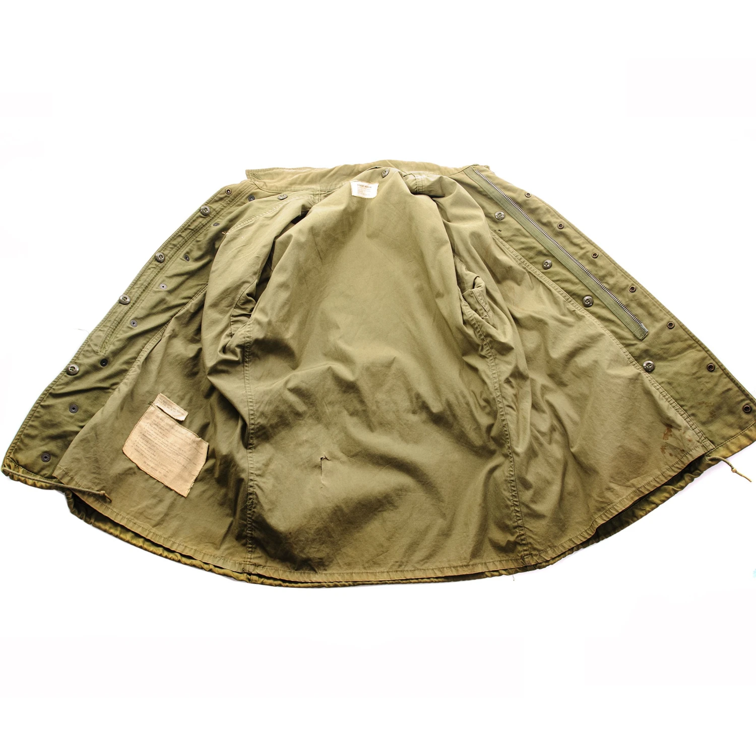 VINTAGE US ARMY M-1951 M51 FIELD JACKET 1963 VIETNAM WAR SIZE MEDIUM REGULAR(Us Army M 1951 M51 1963 Field Jacket Vietnam Regular Medium) 3 VINTAGE US ARMY M-1951 M51 FIELD JACKET 1963 VIETNAM WAR SIZE MEDIUM REGULAR(Us Army M 1951 M51 1963 Field Jacket Vietnam Regular Medium) - Image 3