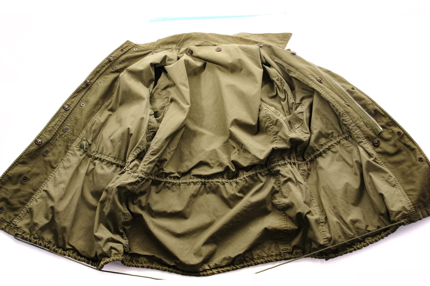 US ARMY M-1951 M51 FIELD JACKET 1950'S KOREAN WAR SIZE XL 1ST CAVALRY DIVISION(Us Army M 1951 M51 1950s 1960s Field Jacket Korean War 1st Cavalry Division) 3 US ARMY M-1951 M51 FIELD JACKET 1950'S KOREAN WAR SIZE XL 1ST CAVALRY DIVISION(Us Army M 1951 M51 1950s 1960s Field Jacket Korean War 1st Cavalry Division) - Image 3