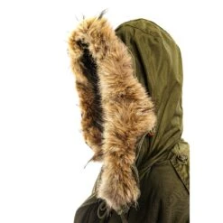 US ARMY M-1951 M51 FISHTAIL PARKA COMPLETE COYOTE FUR 1952 MEDIUM W LINER(Us Army M51 M 51 1952 Fishtail Parka Coyote Fur Medium W Liner) -Rare Gear USA Shop ARMYS0211HOOD