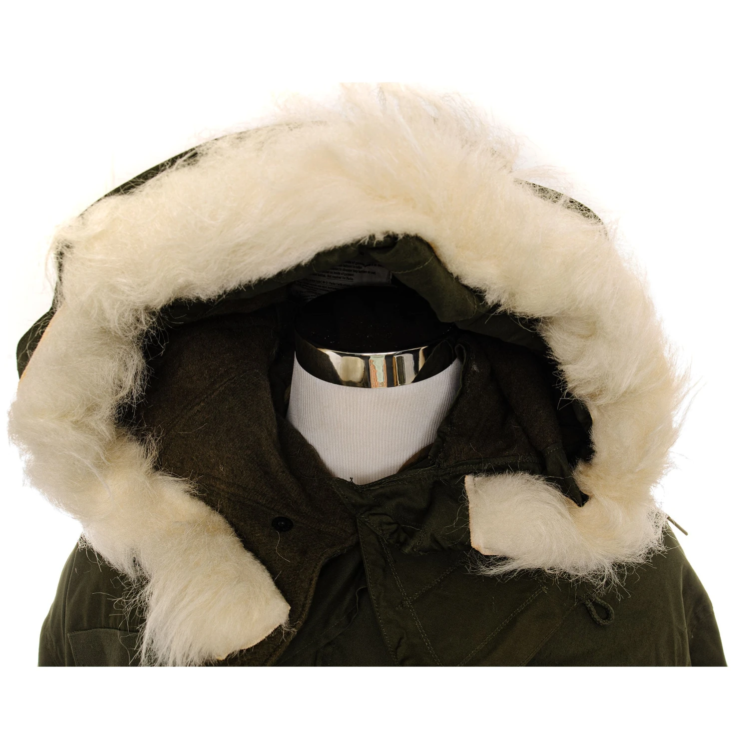 US ARMY FISHTAIL PARKA COMPLETE 1960'S MEDIUM REGULAR W LINER DEADSTOCK(Us Army 1960s Fishtail Parka Fur Medium Regular W Liner) 3 US ARMY FISHTAIL PARKA COMPLETE 1960'S MEDIUM REGULAR W LINER DEADSTOCK(Us Army 1960s Fishtail Parka Fur Medium Regular W Liner) - Image 3