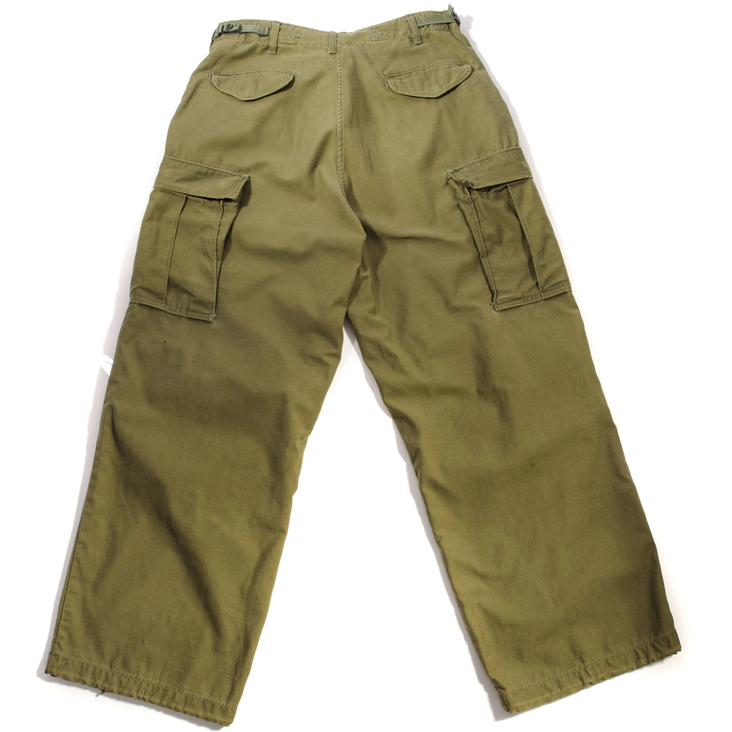 US ARMY FIELD TROUSERS PANTS M-1965 M65 1972 VIETNAM WAR SIZE 34X28(Vietnam War 1972 Field Trousers 1970s Cotton 34x28) 2 US ARMY FIELD TROUSERS PANTS M-1965 M65 1972 VIETNAM WAR SIZE 34X28(Vietnam War 1972 Field Trousers 1970s Cotton 34x28) - Image 2