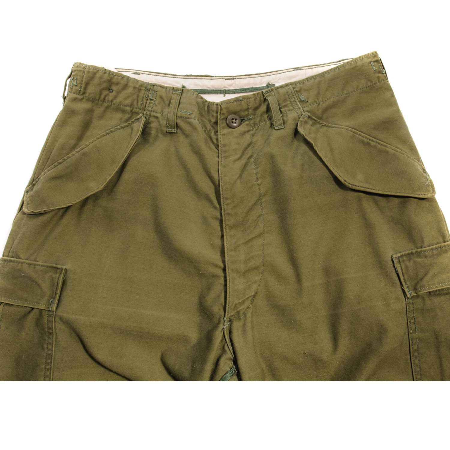 US ARMY FIELD TROUSERS PANTS M-1965 M65 1972 VIETNAM WAR SIZE 34X28(Vietnam War 1972 Field Trousers 1970s Cotton 34x28) 6 US ARMY FIELD TROUSERS PANTS M-1965 M65 1972 VIETNAM WAR SIZE 34X28(Vietnam War 1972 Field Trousers 1970s Cotton 34x28) - Image 6