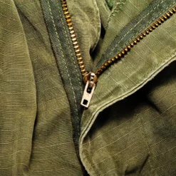 VINTAGE US ARMY FIELD TROUSERS PANTS RIP STOP POPLIN 1969 VIETNAM WAR SIZE 30X32 SMALL LONG(Vietnam War Field Trousers Pants Rip Stop Polin Class 1 1969 Cotton 30x32 Small Long 2) -Rare Gear USA Shop ARMYS0253C