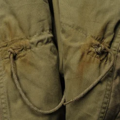 VINTAGE US ARMY M-1943 M43 FIELD JACKET 370D WITH HOOD 1944 WW2 SIZE SMALL(Us Army M 1943 M43 Field Jacket 1940s Ww2) -Rare Gear USA Shop ARMYS0256DRAWS