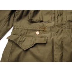 VINTAGE US ARMY M-1943 M43 FIELD JACKET 370D WITH HOOD 1944 WW2 SIZE SMALL(Us Army M 1943 M43 Field Jacket 1940s Ww2) -Rare Gear USA Shop ARMYS0256MARKS