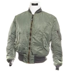 USAF US AIR FORCE FLIGHT JACKET MA-1 MA1 1989 SIZE MEDIUM(Usaf Jacket Ma 1)