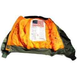 USAF FLIGHT JACKET MA-1 ALPHA INDUSTRIES SIZE MEDIUM LIMITED EDITION(Ebay Replica Usaf Flight Jacket Ma 1 2000 Size Medium Limited Edition) -Rare Gear USA Shop ARMYWJ0010GENERALVIEW