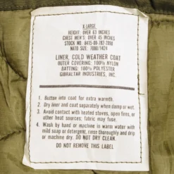 VINTAGE US ARMY M-1965 M65 FIELD JACKET SIZE XL REGULAR WITH LINER(Us Army M 1965 M65 Field Jacket Size Xl Regular With Liner) 17 VINTAGE US ARMY M-1965 M65 FIELD JACKET SIZE XL REGULAR WITH LINER(Us Army M 1965 M65 Field Jacket Size Xl Regular With Liner) -Rare Gear USA Shop ARMYWJ0013TAG02