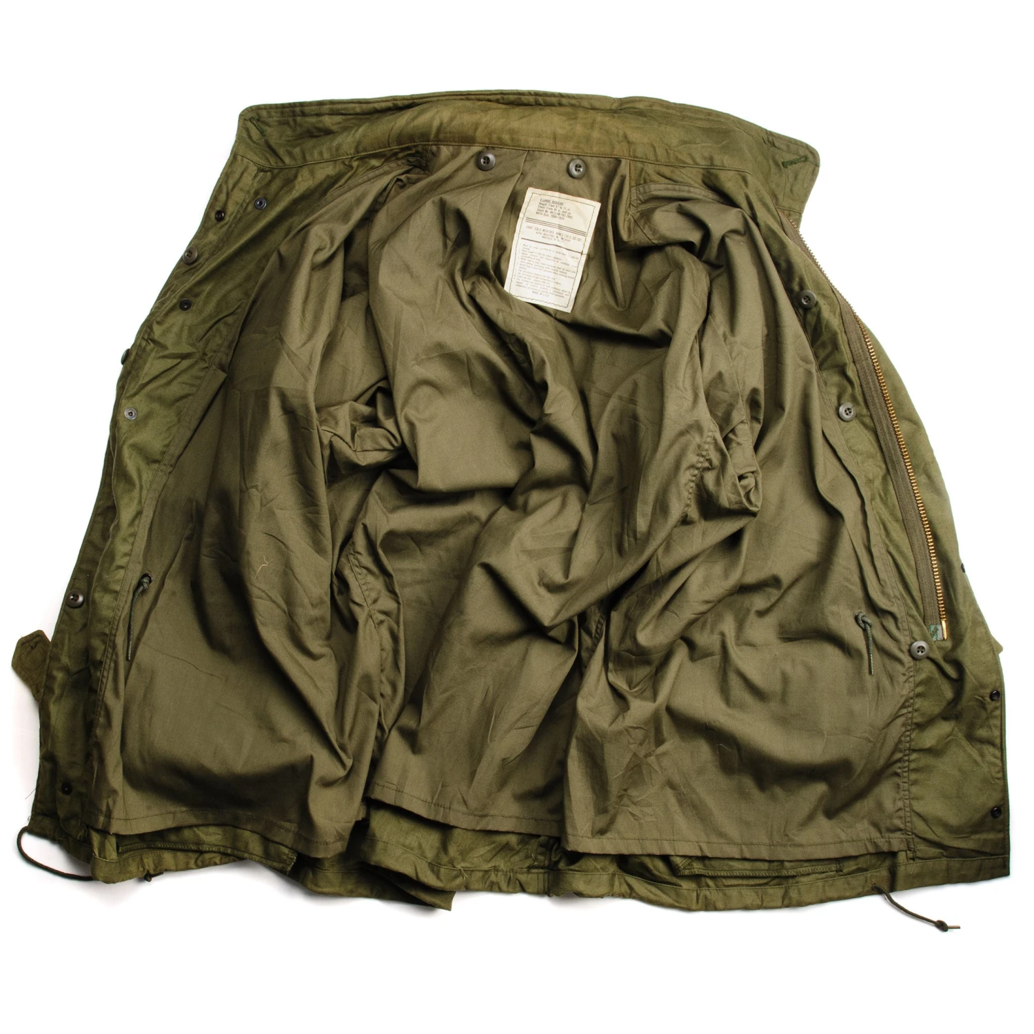 VINTAGE US ARMY M-1965 M65 FIELD JACKET SIZE XL REGULAR WITH LINER(Us Army M 1965 M65 Field Jacket Size Xl Regular With Liner) 3 VINTAGE US ARMY M-1965 M65 FIELD JACKET SIZE XL REGULAR WITH LINER(Us Army M 1965 M65 Field Jacket Size Xl Regular With Liner) - Image 3