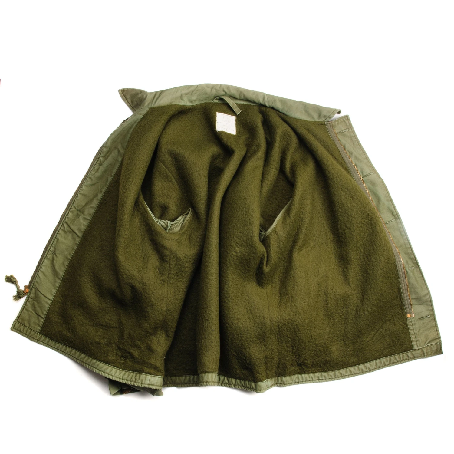 Vintage USN US Navy A-2 A2 DECK JACKET COLD WEATHER 1980'S SIZE XXL 2XL(Usn Us Navy A 2 A2 Deck Jacket Cold Weather 1970s Size Xxl) 3 Vintage USN US Navy A-2 A2 DECK JACKET COLD WEATHER 1980'S SIZE XXL 2XL(Usn Us Navy A 2 A2 Deck Jacket Cold Weather 1970s Size Xxl) - Image 3