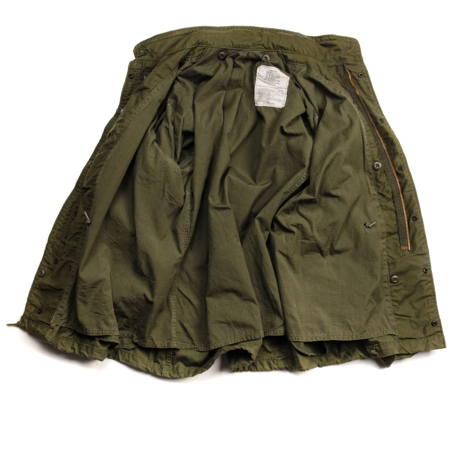 VINTAGE US ARMY M-1965 M65 FIELD JACKET 1982 SIZE MEDIUM REGULAR(Vintage Us Army M 1965 M65 Field Jacket 1982 Size Medium Regular) 3 VINTAGE US ARMY M-1965 M65 FIELD JACKET 1982 SIZE MEDIUM REGULAR(Vintage Us Army M 1965 M65 Field Jacket 1982 Size Medium Regular) - Image 3