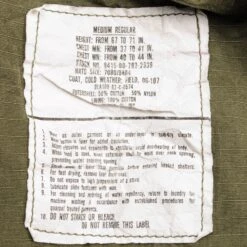 VINTAGE US ARMY M-1965 M65 FIELD JACKET 1982 SIZE MEDIUM REGULAR(Vintage Us Army M 1965 M65 Field Jacket 1982 Size Medium Regular) 10 VINTAGE US ARMY M-1965 M65 FIELD JACKET 1982 SIZE MEDIUM REGULAR(Vintage Us Army M 1965 M65 Field Jacket 1982 Size Medium Regular) -Rare Gear USA Shop ARMYWJ0032TAG