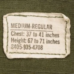 VINTAGE US ARMY TROPICAL COMBAT JACKET 5TH PATTERN 1969 VIETNAM WAR SIZE MEDIUM REGULAR(Vintage Us Army Tropical Combat Jacket 5th Pattern 1969 Vietnam War Size Medium Regular) -Rare Gear USA Shop ARMYWJ0039TAG01