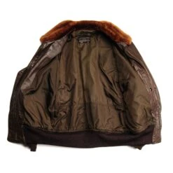 VINTAGE USN US NAVY G-1 G1 FLIGHT LEATHER JACKET 1969 VIETNAM WAR SIZE 38(Usn Us Navy G 1 G1 Flight Leather Jacket 1969 Vietnam War Size 38) -Rare Gear USA Shop ARMYWLJ0001INSIDE