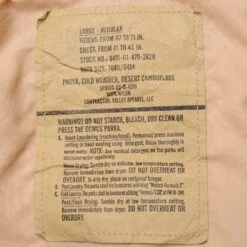 US ARMY PARKA COLD WEATHER DESERT CAMOUFLAGE 2001 SIZE LARGE REGULAR(Us Army Parka Cold Weath Desert Camouflage 2001 Size Large Regular) -Rare Gear USA Shop ARMYWP0003TAG