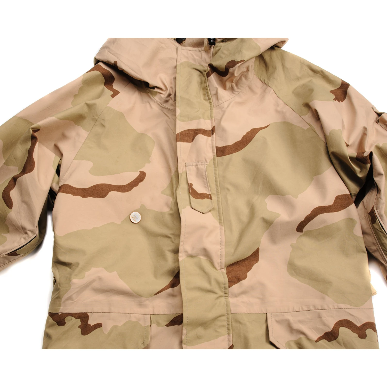 VINTAGE US ARMY ECWCS PARKA DESERT CAMO 2004 SIZE MEDIUM LONG GORE-TEX(Vintage Us Army Cold Weather Parka Desert Camo 2004 Size Medium Long Gore Tex) 9 VINTAGE US ARMY ECWCS PARKA DESERT CAMO 2004 SIZE MEDIUM LONG GORE-TEX(Vintage Us Army Cold Weather Parka Desert Camo 2004 Size Medium Long Gore Tex) - Image 9