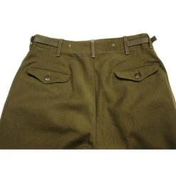 VINTAGE US ARMY M-1951 M51 WOOL FIELD TROUSERS PANTS 1950'S KOREAN WAR SIZE SMALL LONG(Vintage Us Army M 1951 M51 Wool Field Trousers Pants 1950s Korean War Size Small Long) -Rare Gear USA Shop ARMYWPANTS0012TOPBACK