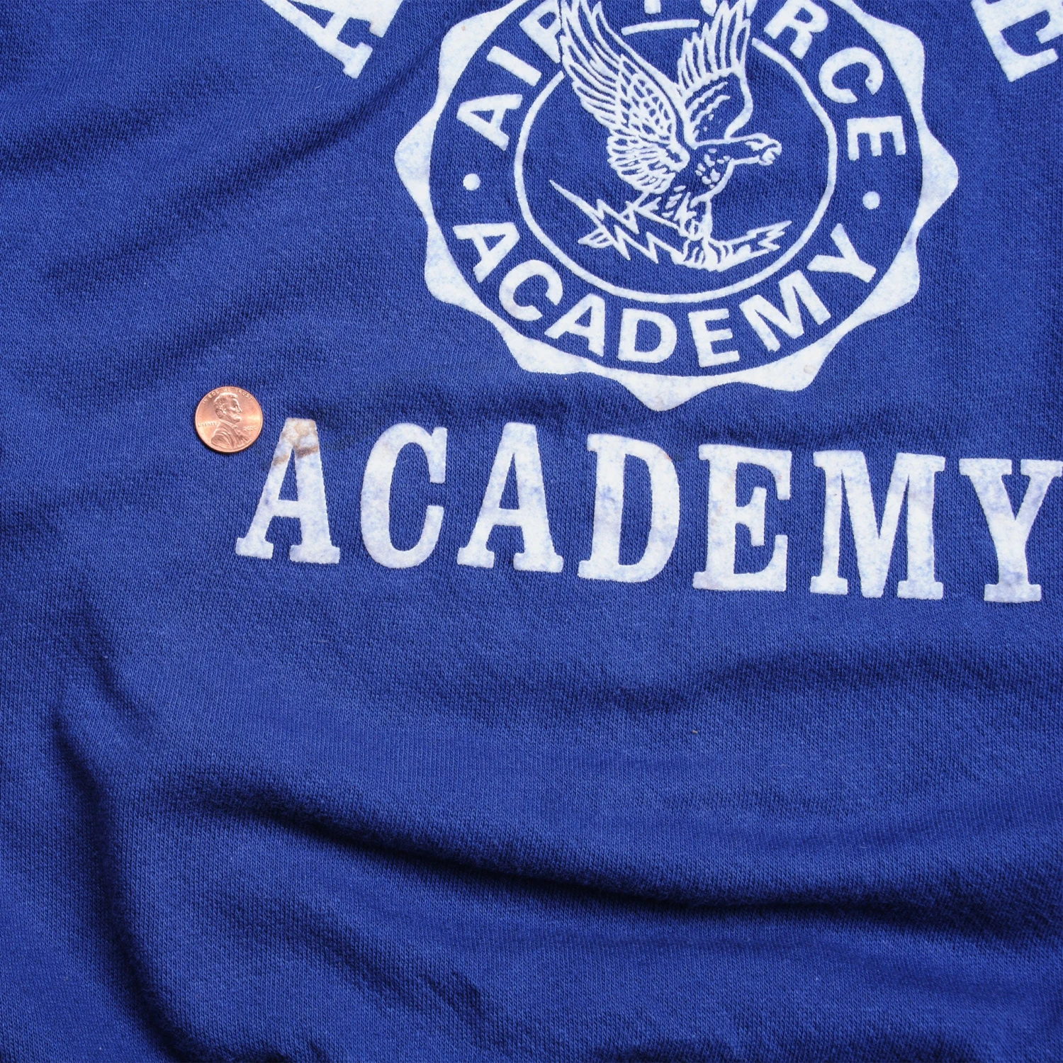 VINTAGE AIR FORCE ACADEMY SWEATSHIRT 70'S SIZE XL(Vintage Air Force Academy Sweatshirt 70s Size Xl) 6 VINTAGE AIR FORCE ACADEMY SWEATSHIRT 70'S SIZE XL(Vintage Air Force Academy Sweatshirt 70s Size Xl) - Image 6